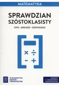 Matematyka. Sprawdzian. Arkusze egzaminacyjne. Zeszyt �wicze�. Klasy 4-6 Szko�a podstawowa