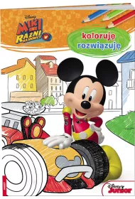 Miki i Ra�ni Rajdowcy. Koloruj�, rozwi�zuj� *