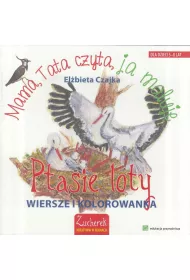 Ptasie loty. Wiersze i kolorwanki
