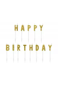 PartyDeco �wieczki urodzinowe Happy Birthday 13 szt.