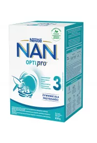 Nestle Nan Optipro 3 Junior Produkt na bazie mleka dla dzieci po 1. roku 650 g