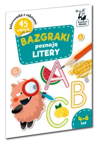 Bazgraki poznaj litery. Kapitan Nauka. 4-6 lat