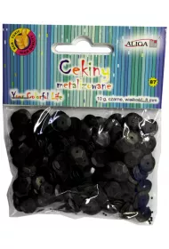 Aliga Cekiny metaliczne w opakowaniu MT-0211 8 mm, 10g
