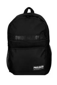 incood. Plecak m�odzie�owy Czarny PAUL&CO