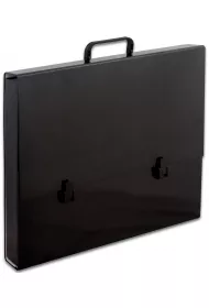 Penmate Teczka z r�czk� A3 czarna 5 cm