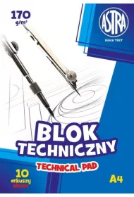Astra Blok techniczny A4 10 kartek