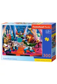 Puzzle 300 el. Animal Rock Concert Castorland