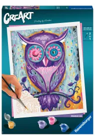 Malowanie po numerach CreArt - Sowa Ravensburger