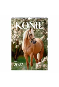 Kalendarz 2027 �cienny A3 Konie