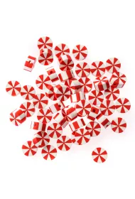 dpCraft Koraliki polimerowe, cukierki �wi�teczne, 1 cm, 48 szt