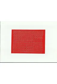 Artdruk Cyfry samoprzylepne 1 cm 8 arkuszy czerwone