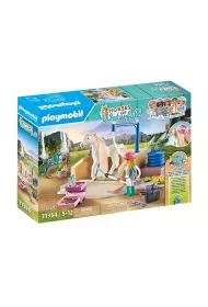 Playmobil Horses of Waterfall Isabella i Lioness z myjni� dla koni 71354