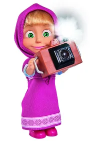 Masza i Nied�wied�. Masza fotograf Simba