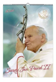Kalendarz 2026 �cienny A3 V.8 �w. Jan Pawe� II