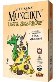 Gra Munchkin Lista Skarb�w Black Monk