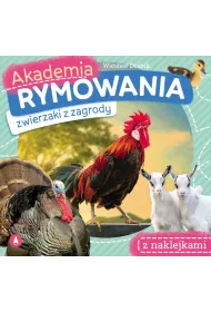 Ksi��eczka 200X190 Akademia rymowania. Zwierzaki z zagrody  Naklejki SKRZAT 076301