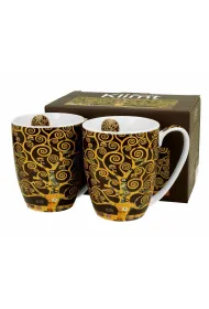 Duo Sp. z o.o. Komplet kubkw Klimt Tree Of Life 2 x 350 ml