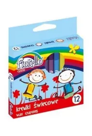 Fiorello Kredki �wiecowe 12 szt.