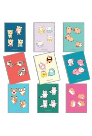 Narcissus Zeszyt A5 60k.w kratk� PP Kawaii 1szt.mix