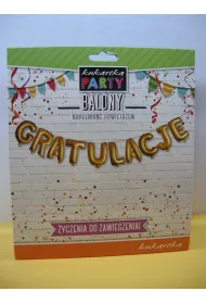 Kukartka Balony Gratulacje