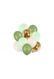 PartyDeco Zestaw balon�w lateksowych mix 10 szt.