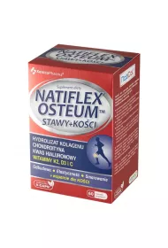 Xenico Pharma Spka Z Oo Xenicopharma Natiflex Osteum Suplement diety 60 kaps.