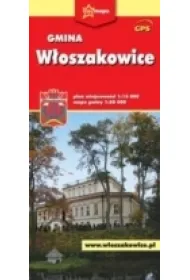 W�oszakowice. Plan miejscowo�ci i mapa gminy 1:50 000