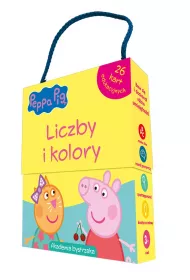 �winka Peppa. Liczby i kolory. Karty edukacyjne w pude�ku z r�czk�