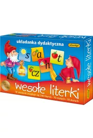 Weso�e literki Uk�adanka Adamigo