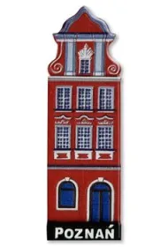 Magnes Pozna� czerwona kamienica - i love poland C