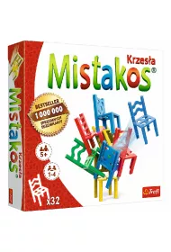 Mistakos. Krzesa. Wersja 4-osobowa Trefl
