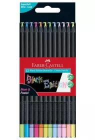 Faber-Castell Kredki tr�jk�tne Black Edition 12 szt.