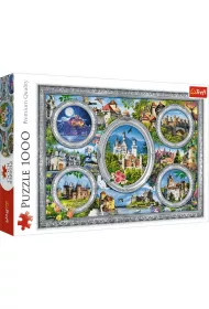 Puzzle 1000 el. Zamki �wiata Trefl