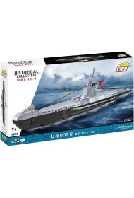 Klocki Historical Collection WWII U-Boot U-52 Type VIIB 474 kl.