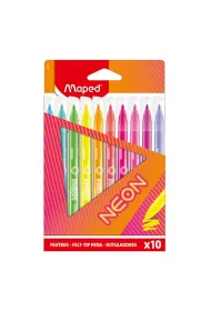 Maped Flamastry neon 10 kolor�w