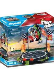 Zestaw figurek Stunt Show 70836 Lotniczy pokaz kaskaderski: Plecak odrzutowy
