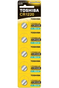 Baterie CR 1220/ 5szt-bl. bat.TOSHIBA