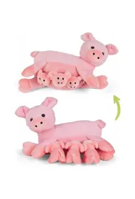 Mama �winka z 3 m�odymi �winkami Mamanimals