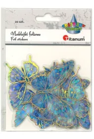 Titanum Naklejki foliowe motyle 10 wzor�w 20 szt szt
