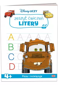 Disney uczy. Auta. Litery
