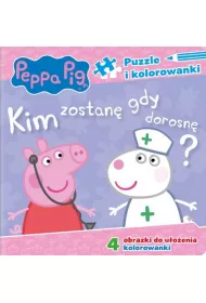 Puzzle i kolorowanki. Peppa Pig. Kim zostan�