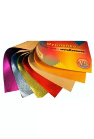 Cormoran Wycinanka A4 Brokatowo-metalizowana 6 kartek