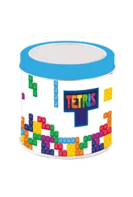 Pulio Zegarek analogowy w puszce Tetris