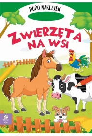 Teczka zwierz�ta na wsi z pod�jnymi naklejkami
