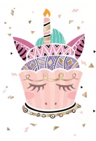 Henry Karnet B8 mini Unicorn tort