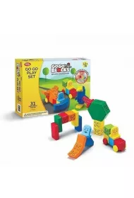 Klocki magnetyczne klasyczne 31el