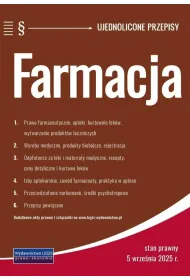Farmacja - ujednolicone przepisy