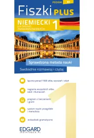 Fiszki Plus. Niemiecki dla �rednio zaawansowanych. Poziom B1