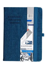 Elefant Kalendarz pedagoga 2025/2026 B6 tygodniowy Salsa per�owy
