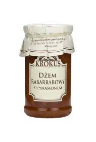 Krokus D�em rabarbarowy z cynamonem o obni�onej zawarto�ci cukru bezglutenowy 235 g